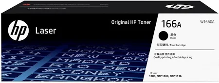 Toner Cartridge HP - 166A